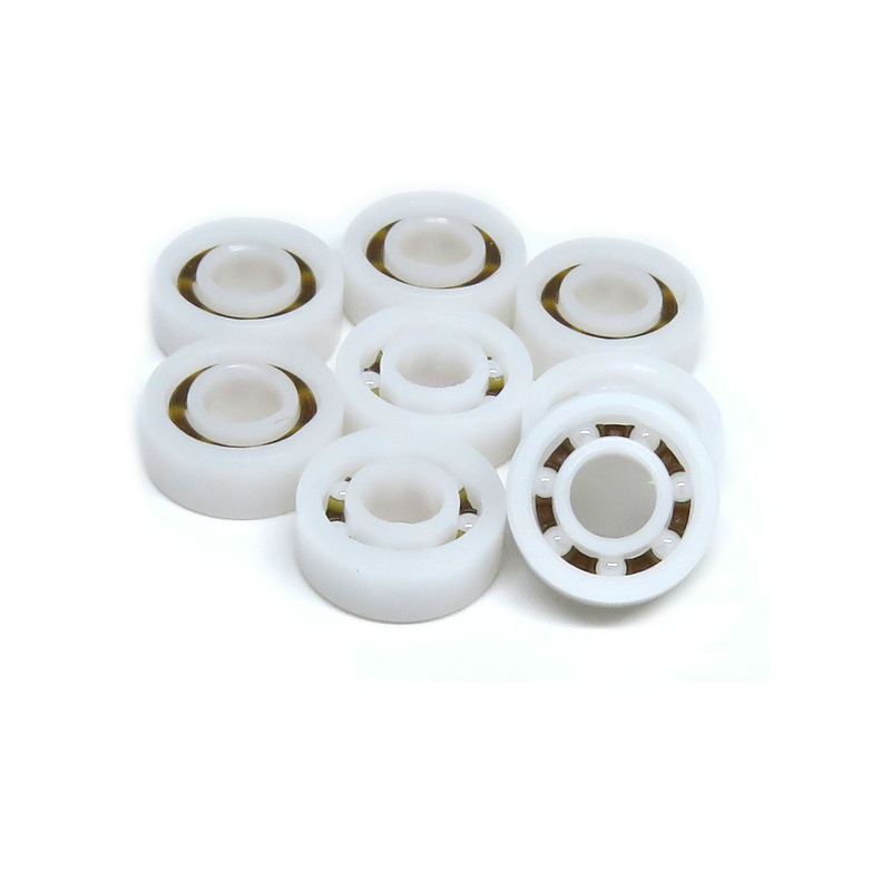 MR104 Plastic Bearing POM MR104H4 with ZrO2 ceramic balls 4x10x4mm